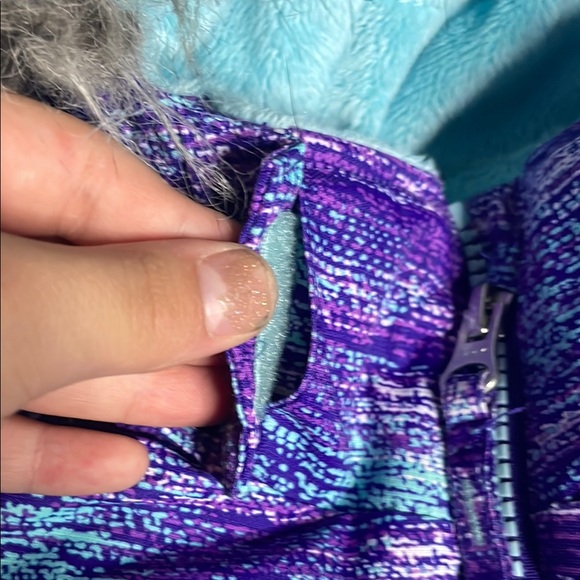 Free Country Kids' Jacket in Purple and Blue - Picture 7 of 7